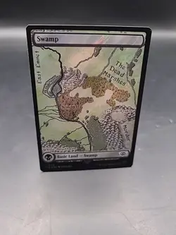 Swamp (0717) - Surge Foil - MTG Lord of the Rings - Image 2