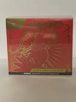 POKEMON Scarlet and Violet Elite Trainer Box Koraidon, Sealed, Torn Plastic 820650853418 - Image 1