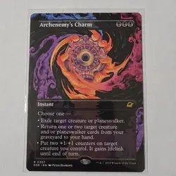 Wizards of the Coast Archenemy's Charm 0307 Borderless Rare EN - Image 1