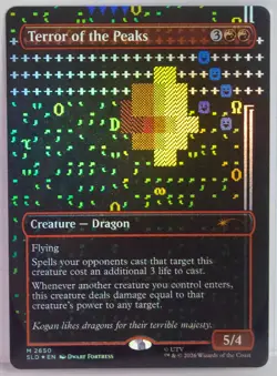 Terror of the Peaks [New, Near Mint] *Foil* {Dwarf Fortress SLD} - Image 1