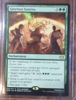 MtG Glorious Sunrise #200 (NM) Innistrad: Crimson Vow - Image 1