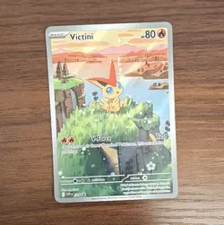 The Pokemon Company Victini SVP 208 SV: Scarlet & Violet Promo Full Art Holo ENG - Image 1