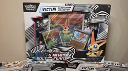Pokemon Black Bolt & White Flare Unova Victini Illustration Collection Box (x 3) - Image 3