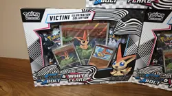 Pokemon Black Bolt & White Flare Unova Victini Illustration Collection Box (x 3) - Image 4