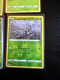 Pokemon Grass Card Lot Scyther Celebi Simisage Reverse Holo Toedscruel x11 - Image 2