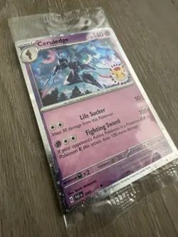 Pokemon Day 2024 Ceruledge 040/091 Promo Card Stamped Sealed TCG Paldean Fates - Image 5