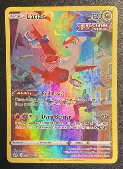 Latias Full Art GG20/GG70 Pokemon TCG SWSH Crown Zenith Galarian Gallery NM* - Image 1