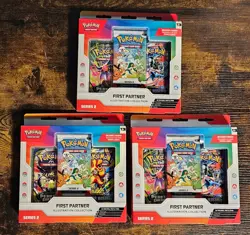 Pokemon TCG - First Partner Illustration Collection SERIES 2 - NEW & SEALED - Image 2