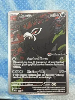 Zarude 088 Pokemon Center Exclusive Pitch Black Elite Trainer Box Promo - Image 1