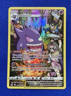 Gengar Full Art Holo Ultra Rare TG06/TG30 Lost Origin Trainer Gallery. - Image 1