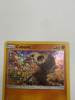 Pokemon Sun & Moon #57/131 General Mills Promo Holo Cubone MP - Image 2