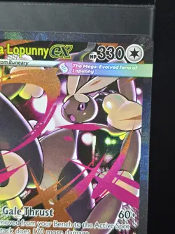 Pokemon Mega Lopunny EX 128/094 Special Illustration Rare Phantasmal Flames NM - Image 4