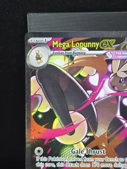 Pokemon Mega Lopunny EX 128/094 Special Illustration Rare Phantasmal Flames NM - Image 5