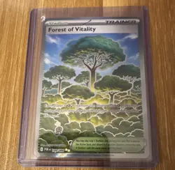 Nintendo Pokemon TCG Forest of Vitality 109/088 Perfect Order Trainer - Image 1