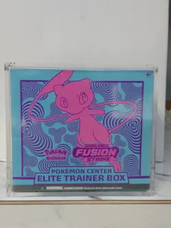 Fusion Strike Elite Trainer Box Pokemon Center Exclusive ETB Acrylic Case Includ 820650809941 - Image 1