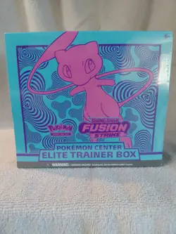 Fusion Strike Elite Trainer Box Pokemon Center Exclusive ETB Acrylic Case Includ 820650809941 - Image 4