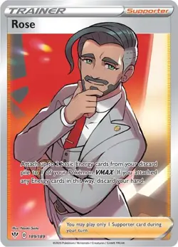Pokemon - 189/189 - Rose (Full Art) - Darkness Ablaze - Image 1