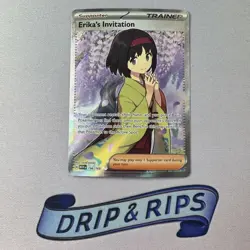 Pokemon - 196/165 - Erika's Invitation - Scarlet & Violet 151 - Image 1