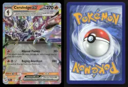 Ceruledge ex 036/191 Surging Sparks Holo NM/M Pokemon - Image 3