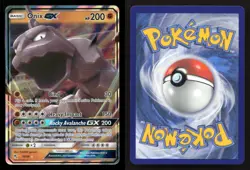 Onix GX 36/68 Holo Hidden Fates NM/M Pokemon - Image 3