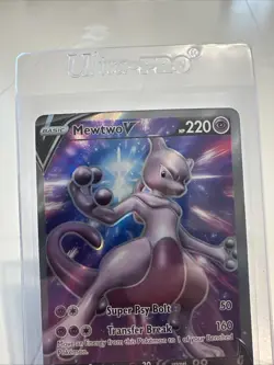 Pokemon TCG Mewtwo V Black Star Promo SWSH229 Ready To Grade 🔥 - Image 2