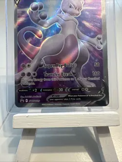 Pokemon TCG Mewtwo V Black Star Promo SWSH229 Ready To Grade 🔥 - Image 3
