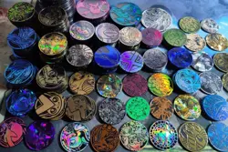 Lot of 10x Official Pokemon TCG Coins - Image 1