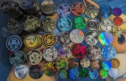 Lot of 10x Official Pokemon TCG Coins - Image 2