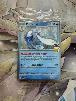 Pokemon Primarina Cosmos Promo Sealed What’s Your Favorite Stamp Barnes & Noble - Image 1