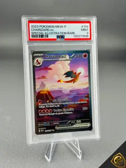 Pokemon CHARIZARD EX 199/165 PSA 9 MEW 151 Special Italiano - Molto Bella - Image 1