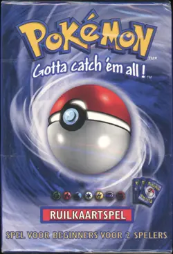 1999 Pokemon DUTCH 1st Edition Base Set Theme Deck Spel Voor Beginners SEALED - Image 1