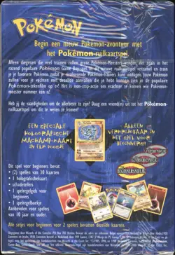 1999 Pokemon DUTCH 1st Edition Base Set Theme Deck Spel Voor Beginners SEALED - Image 2