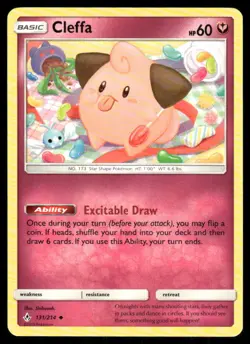 Cleffa 131/214 Uncommon Unbroken Bonds Pokemon Near Mint - Image 1