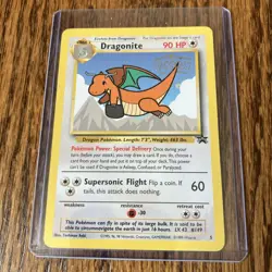 3 Copies Of Dragonite 05/53 Wotc Promo Movie Promo 1999 With Free Evolution Line - Image 3