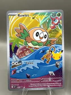 Pokemon TCG: Rowlet Litten Popplio MEP First Partner Lot - NM - Image 2