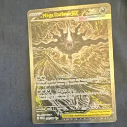 Pokemon TCG Mega Darkrai EX 117/108 PLB Rare Full Art Foil ENG - Image 1
