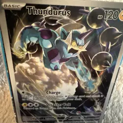 Thundurus - Pokemon Center Exclusive Stamped Promo Sealed (SVP209 - Black Bolt) - Image 4