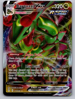 Rayquaza VMAX 111/203 Evolving Skies VMAX Rare Holo NM - Image 1
