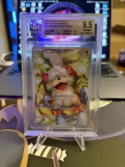 #181 HISUIAN GROWLITHE IR 181/167 BGS 9.5 Gem Mint (PSA 10 Equivalent) - Image 1