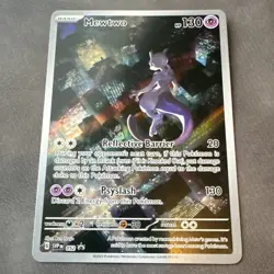 Mewtwo 052 Sv: Scarlet & Violet Promo Cards Holo English 130 HP 2023 - Image 1