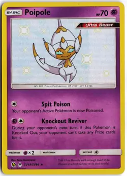 Poipole SV19/SV94 Shiny Rare Hidden Fates Shiny Vault Pokemon NM - Image 1