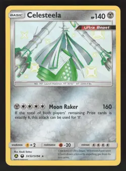 Celesteela SV32/SV94 Pokemon TCG Hidden Fates: Shiny Vault NM - Image 1