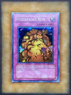 Yugioh Widespread Ruin DOD-003 Parallel Secret Rare NM - Image 1