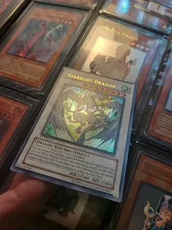 Yugioh Stardust Dragon TDGS-EN040 1st Edition Ultra Rare - Image 2