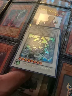 Yugioh Stardust Dragon TDGS-EN040 1st Edition Ultra Rare - Image 3