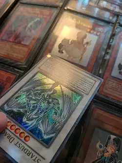 Yugioh Stardust Dragon TDGS-EN040 1st Edition Ultra Rare - Image 5