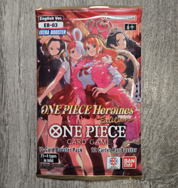 One Piece Card Game EB-03 Heroines Extra Booster Pack 12 Cards English By Bandai - Image 1