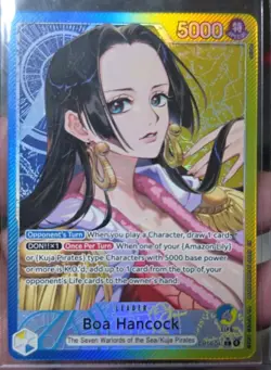 One Piece TCG Boa Hancock OP14-041 Leader Alt Art - Image 1