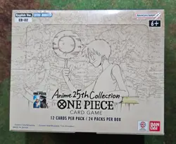 ONE PIECE CARD GAME EXTRA BOOSTER ANIME 25TH COLLECTION BX factory sealed BANDAI - Image 1