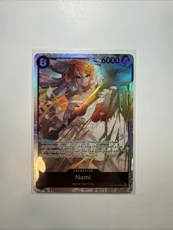Nami OP15-086 SR - One Piece TCG English Card Adventure on Kami's Island Foil - Image 1